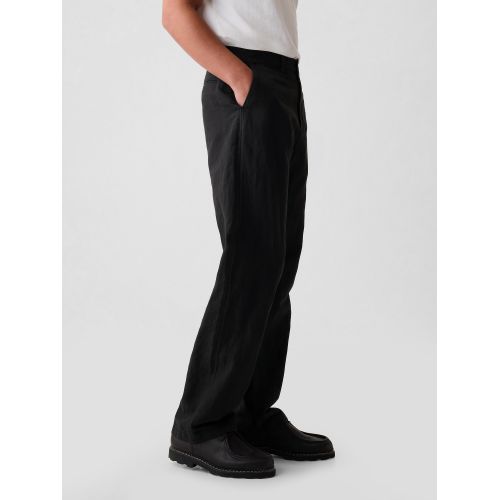 갭 Linen-Cotton 90s Loose Trousers