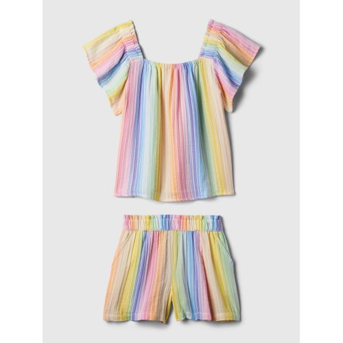 갭 Kids Crinkle Gauze Outfit Set