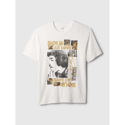 갭 Jimi Hendrix Graphic T-Shirt