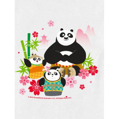 갭 Toddler Kung Fu Panda Spring Flowers Graphic Tee