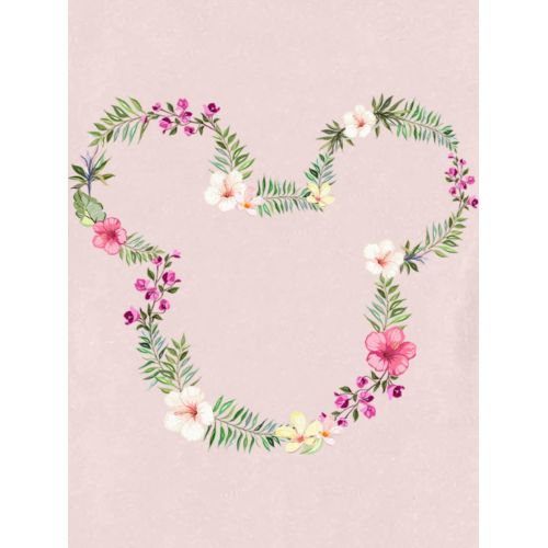 갭 Toddler Mickey And Friends Floral Outline Graphic Tee