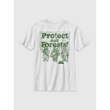 Kids Star Wars Protect Our Forest Graphic Tee