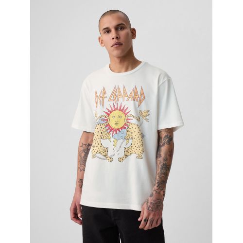 갭 Def Leppard Graphic T-Shirt