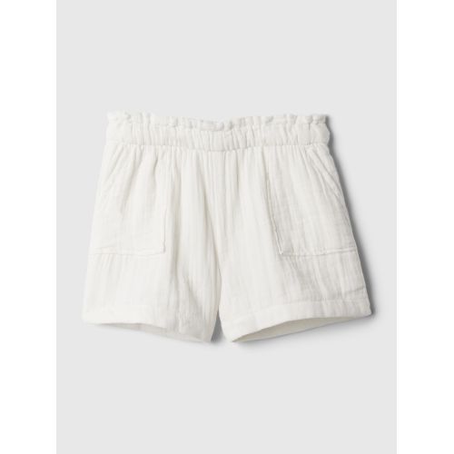갭 babyGap Crinkle Gauze Pull-On Shorts