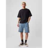 90s Loose Carpenter Denim Shorts