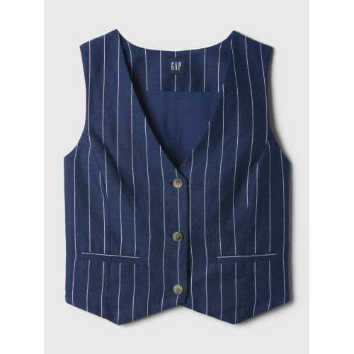 갭 Linen-Cotton Vest