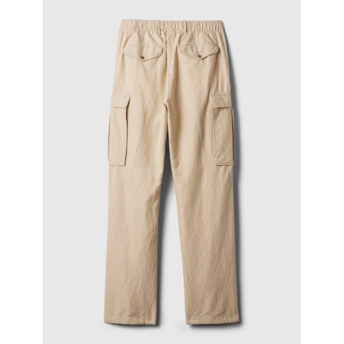 갭 Linen-Cotton Cargo Pants