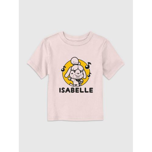 갭 Toddler Nintendo Animal Crossing Isabelle Graphic Tee