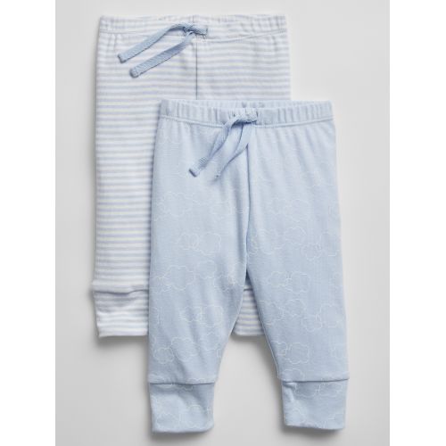 갭 Baby Print Pull-On Pants (2-Pack)
