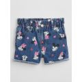 babyGap | Disney Mickey Mouse and Minnie Mouse Paperbag Mom Jean Shorts
