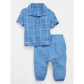 Baby Gauze Vacay Two-Piece Outfit Set