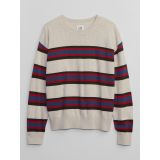 Kids Stripe Crewneck Sweater