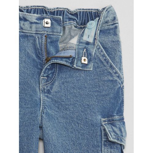 갭 babyGap Wide-Leg Cargo Jeans