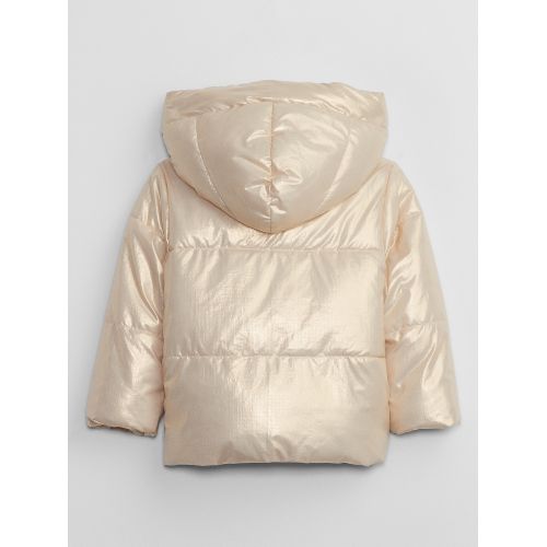 갭 babyGap ColdControl Max Cropped Sherpa Puffer Jacket