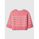 babyGap 24/7 Split-Hem Crewneck Sweater