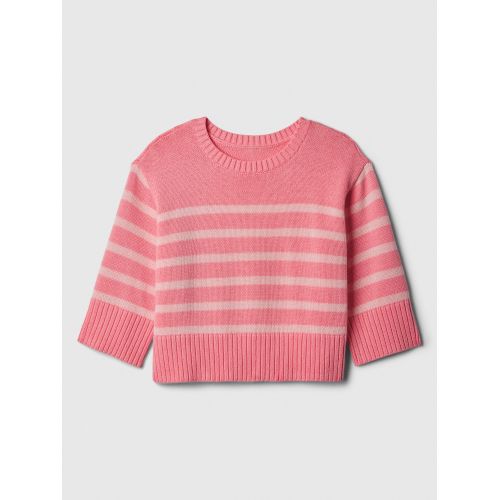 갭 babyGap 24/7 Split-Hem Crewneck Sweater