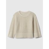 babyGap 24/7 Split-Hem Crochet Sweater