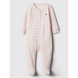 Baby Print Two-Way Zip One-Piece