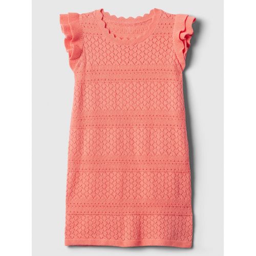 갭 babyGap Crochet Sweater Dress