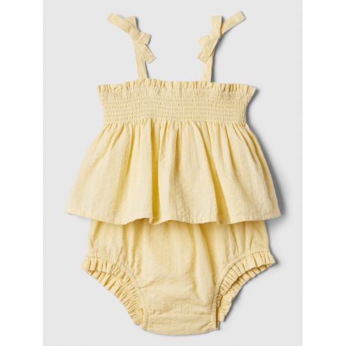 갭 Baby Smocked Two-Piece Outfit Set
