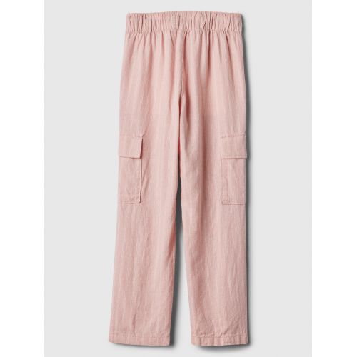 갭 Kids Easy Linen-Blend Cargo Pants
