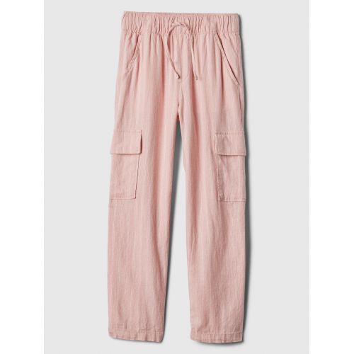 갭 Kids Easy Linen-Blend Cargo Pants