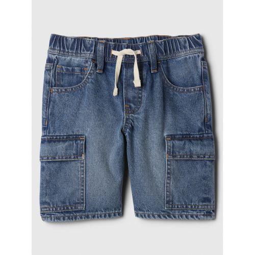 갭 Kids Denim Pull-On Cargo Shorts