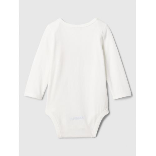 갭 Baby Gap Logo Bodysuit