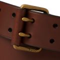 Double-Prong Leather Belt