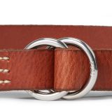 Skinny Leather O-Ring Belt
