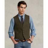 Striped Wool Tweed Vest