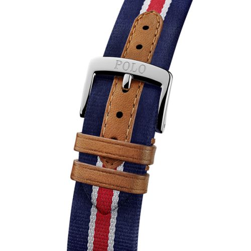 폴로 랄프로렌 Striped Silk Watch Strap