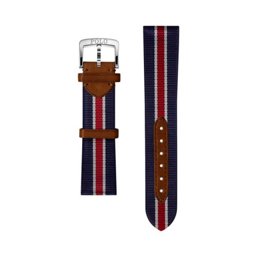 폴로 랄프로렌 Striped Silk Watch Strap