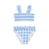 Gingham Two-Piece Swimsuit