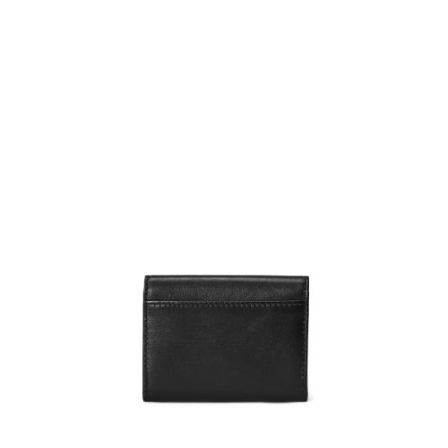 폴로 랄프로렌 Polo ID Leather Fold-Over Card Case