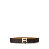 RL Vachetta Leather Wide Belt