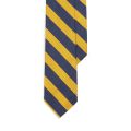 Striped Silk Repp Narrow Tie