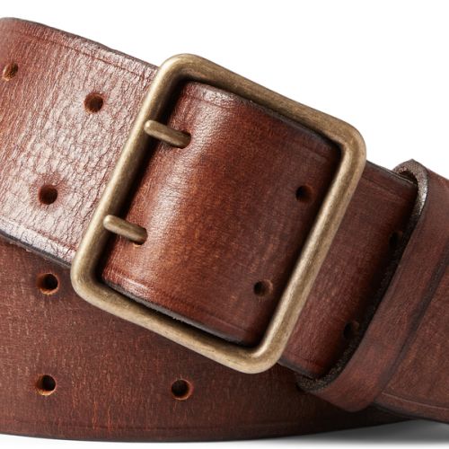 폴로 랄프로렌 Leather Double-Prong Belt