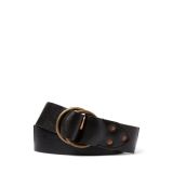 Leather Double O-Ring Belt