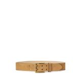 Two-Prong Suede Belt