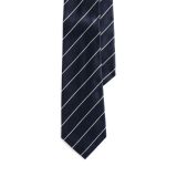 Striped Silk Satin Tie