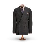 Glen Plaid Tweed Suit Jacket