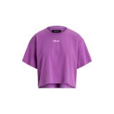 Cropped Cotton Jersey Tee