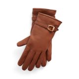 Cashmere-Lined Lambskin Welington Gloves