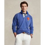 Classic Fit Heraldic-Patch Jersey Rugby