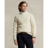 Anchor Aran-Knit Wool-Blend Sweater
