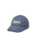 Embroidered Wool Twill Ball Cap