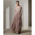 Kymberly Embellished Floral Tulle Skirt