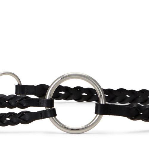 폴로 랄프로렌 Tri-Strap O-Ring Braided Leather Belt
