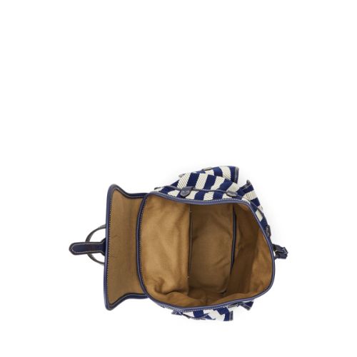 폴로 랄프로렌 Striped Twill Medium Backpack